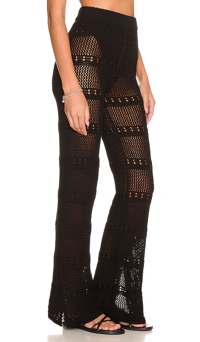 Tularosa Hayden Crochet Pant In Black