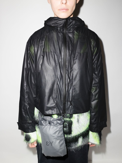 Y-3 Terrex Sheer Adjustable-fit Parka In Schwarz