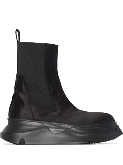 Shop Rick Owens Drkshdw Abstract Chunky Boots In Schwarz