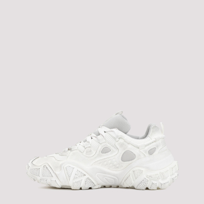 Shop Acne Studios Mesh Sneakers Shoes In White