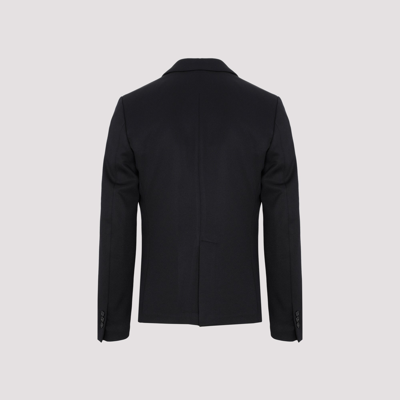 Shop Raf Simons School Blazer Jacket In Black