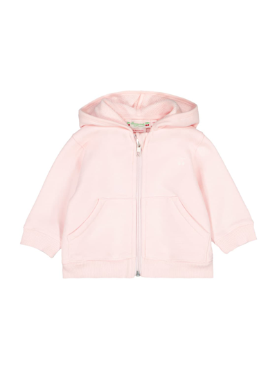 Shop Bonpoint Kids Sweat Jacket For Girls In Pink