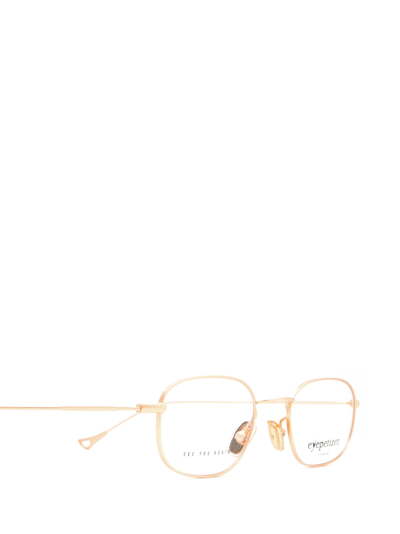 Shop Eyepetizer Eyeglasses In Matte Gold