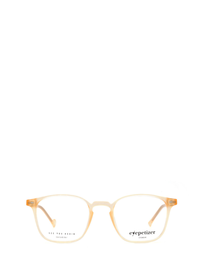 Shop Eyepetizer Eyeglasses In Matte Honey