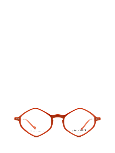 Eyepetizer Douze Orange Glasses In Orange