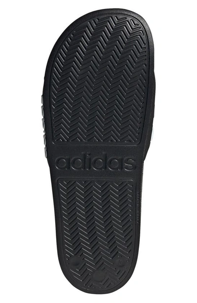 Shop Adidas Originals Gender Inclusive Adilette Shower Slide Sandal In Core Black/ftwr White