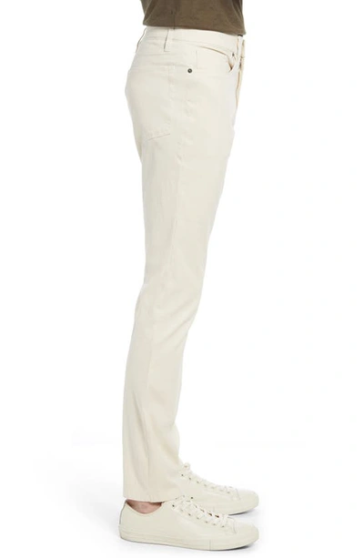 Shop Frame L'homme Slim Fit Twill Pants In Birch