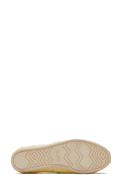 Toms Alpargata Slip-on In Yellow