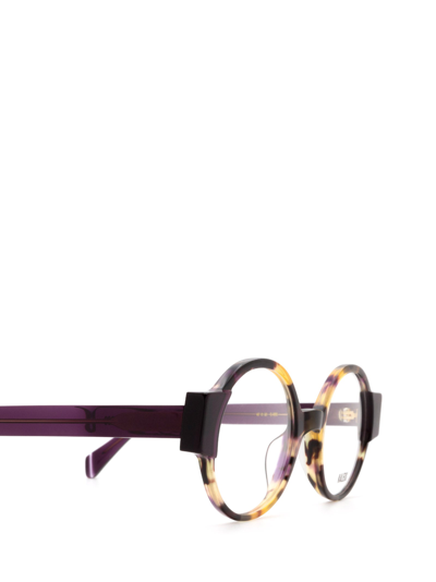 Shop Kaleos Eyeglasses In Purple Havana &amp; Purple