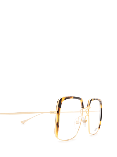 Shop Kaleos Eyeglasses In Gold &amp; Dark Havana
