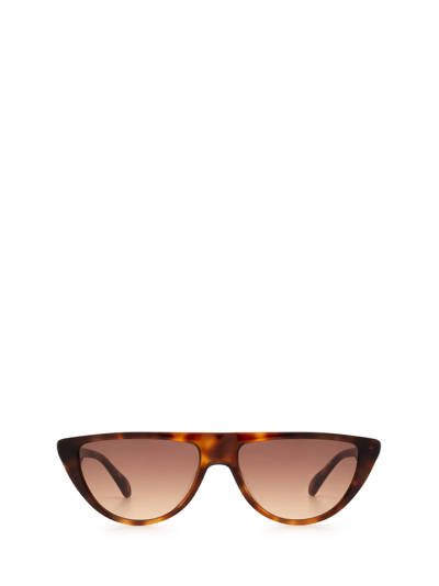 Shop Kaleos Sunglasses In Dark Havana