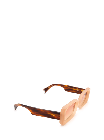 Shop Kaleos Sunglasses In Light Blush