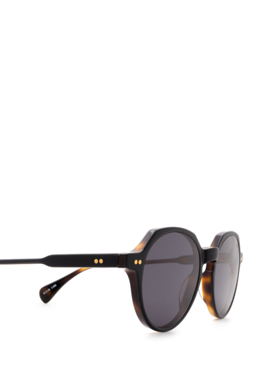 Shop Kaleos Sunglasses In Matte Black &amp; Brown Havana