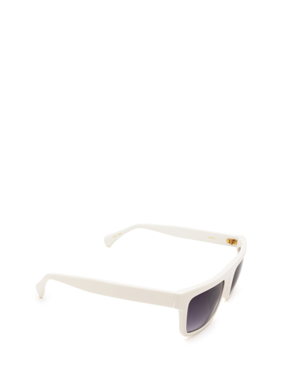 Shop Kaleos Sunglasses In Matte White
