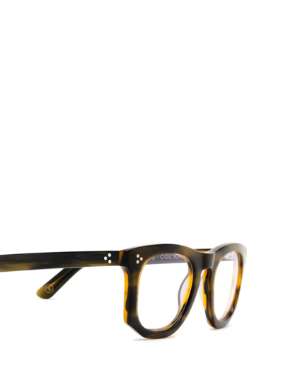 Lesca Guru Xl Khaki Unisex Eyeglasses In Dark Tortoise   ModeSens