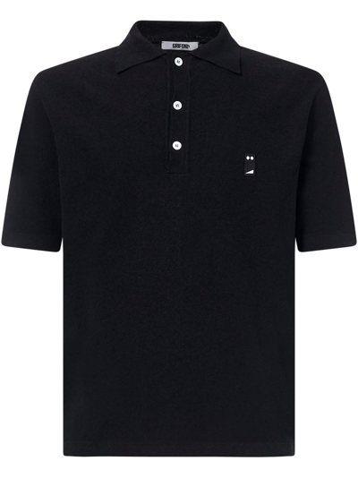Shop Grifoni T-shirts And Polos Black