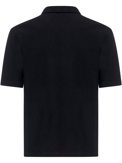 Shop Grifoni T-shirts And Polos Black