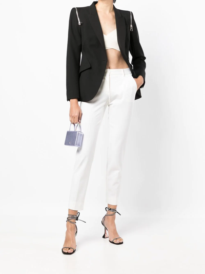 Dolce & Gabbana Cropped Tailored Trousers In White