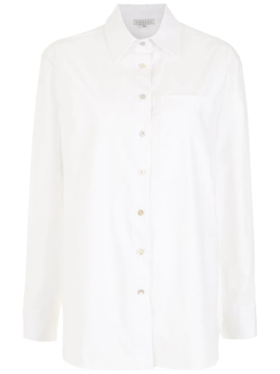 Shop Alcaçuz Button-down Shirt In White