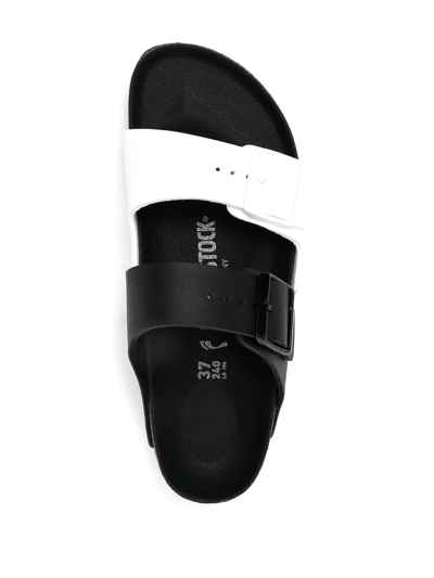 Shop Birkenstock Arizona Split Sandals In Black