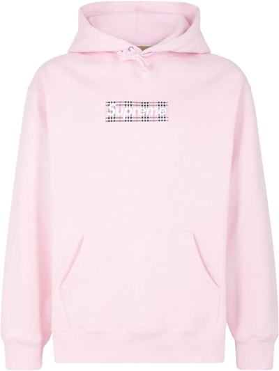 Supreme X Burberry Box-logo Hoodie 