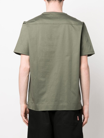 Shop Limitato Photograph-print Cotton T-shirt In Green