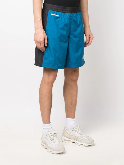 Shop The North Face Hydrenaline Panelled Deck Shorts In Blue