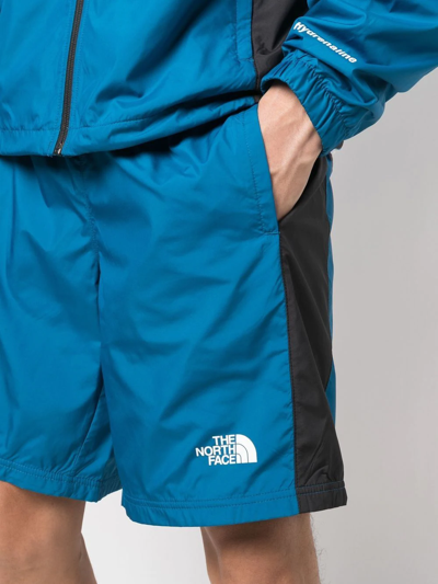 Shop The North Face Hydrenaline Panelled Deck Shorts In Blue