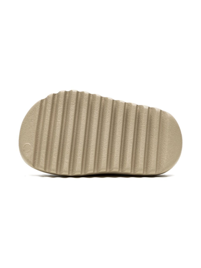 Adidas Originals Yeezy "pure" Slides In Neutrals