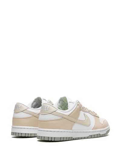 Shop Nike Dunk Low Next Nature "light Orewood Brown" Sneakers In White