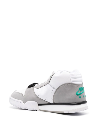 Shop Nike Air Trainer 1 Sneakers In Grey