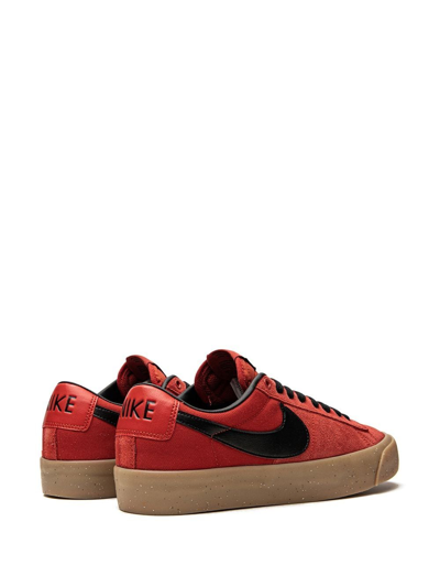 Nike Sb Blazer Low Gt Sneakers In Red