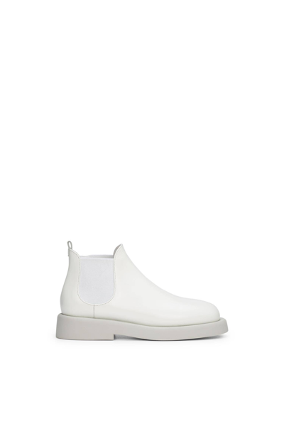 Shop Marsèll Gommello Ankle Boots In White