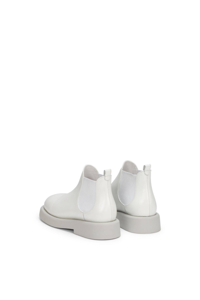 Shop Marsèll Gommello Ankle Boots In White