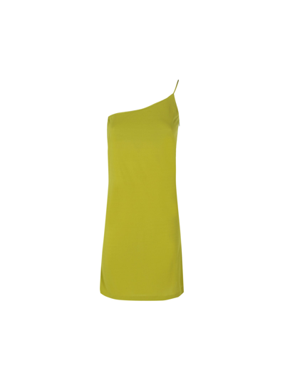 Shop Dsquared2 Bodycon Dress In Lime