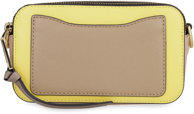 Marc Jacobs The Snapshot Leather Camera Bag In Yellow