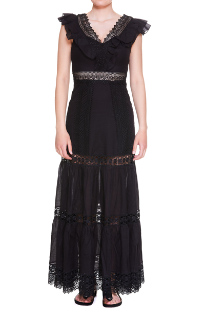 Shop Charo Ruiz Aida Dress In Black