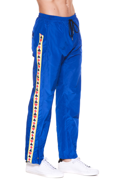 Shop Just Don Track Pants In Blue