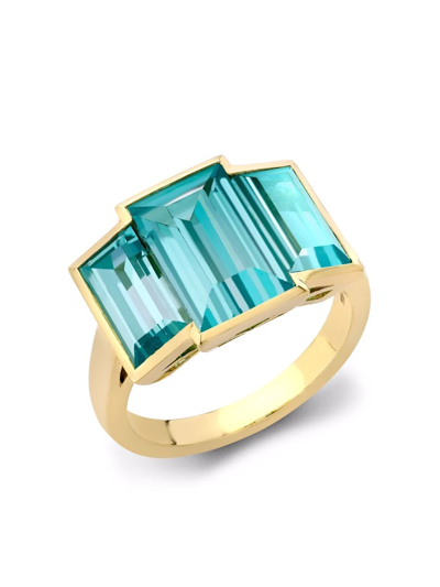 Pragnell 18kt Yellow Gold Kingdom Tourmaline Ring In Gold