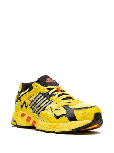 Adidas Originals X Bad Bunny Response Cl Sneakers In Yellow