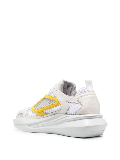 Shop Alyx Mono Hiking Mesh-panelled Sneakers In Grau