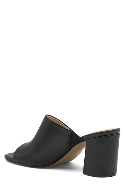 Shop Adrienne Vittadini Albi Mule In Black Leather