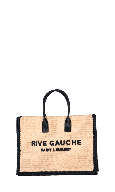 Saint Laurent 2022 Small Rive Gauche Tote - Green Totes, Handbags -  SNT287350