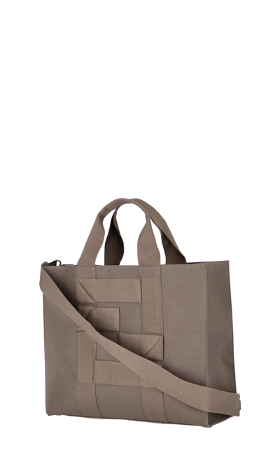 Shop Fendi Logo Tote Bag
