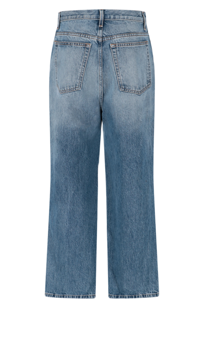 Shop Khaite Wide-leg Jeans