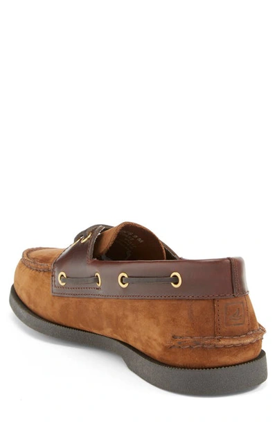 Shop Sperry 'authentic Original' Boat Shoe In Brown/ Brown
