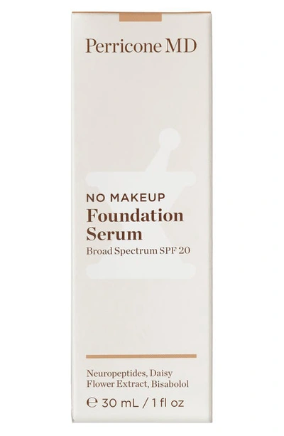 Shop Perricone Md No Makeup Foundation Serum Broad Spectrum Spf 20 In Nude