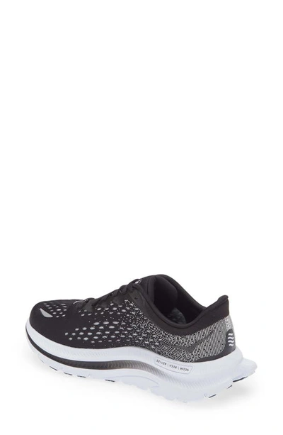 Shop Hoka One One Kawana Running Shoe In Black / White