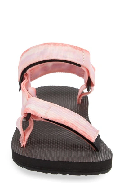 Shop Teva Original Universal Sandal In Sorbet Pink