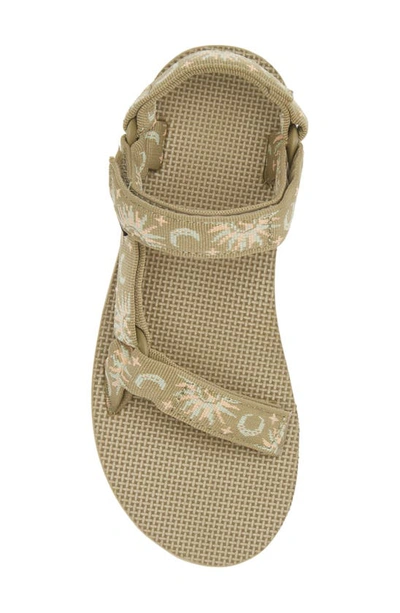 Shop Teva Original Universal Sandal In Sun And Moon Aloe